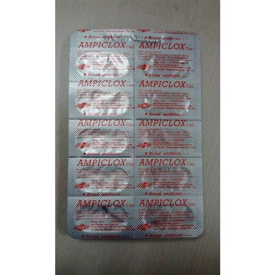 Kapsuly ampicilín a kloxacilín sodný