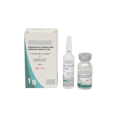 Cefoperazón sodný a sulbaktám sodný na injekciu